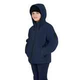 Giacca da bambino unisex impermeabile e antivento in nylon Equestro
