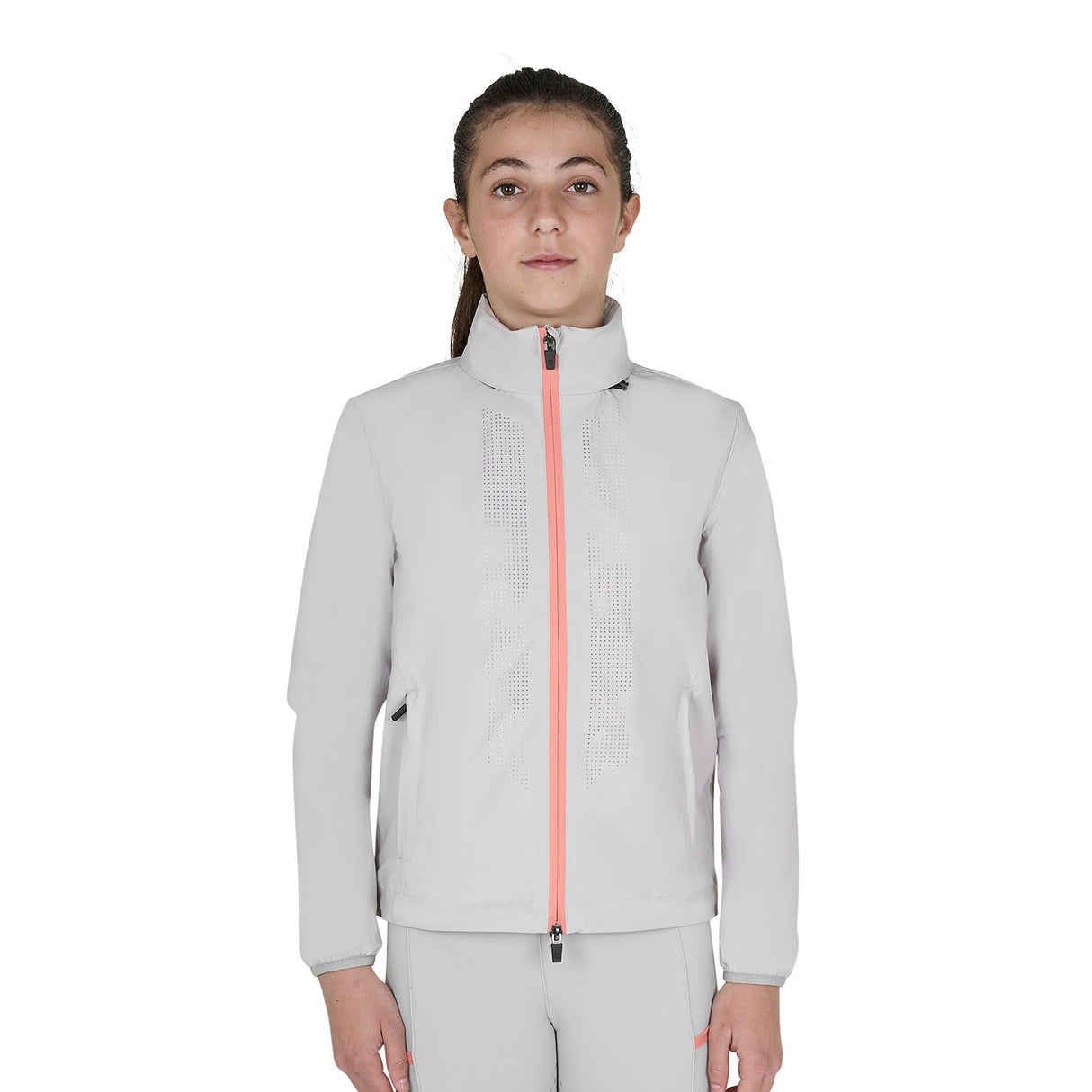 Softshell bambini unisex logo sul dorso Equestro