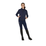 Felpa bambini unisex con cappuccio e zip frontale Equestro