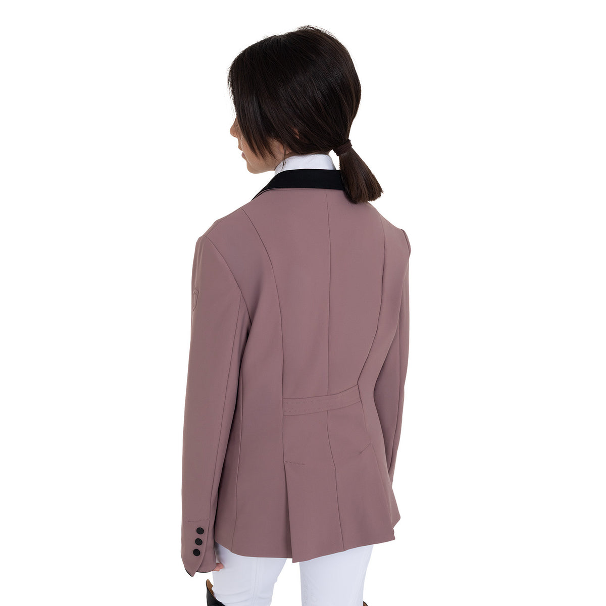 Giacca bambini unisex concorso zip e bottoni Equestro