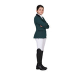 Giacca bambini unisex concorso zip e bottoni Equestro