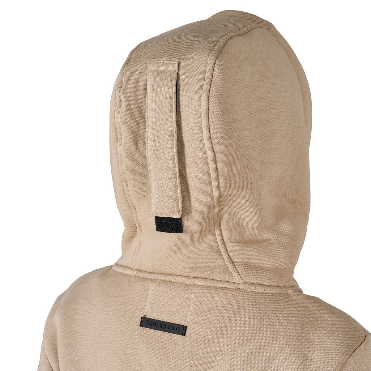 Felpa unisex bambini con cappuccio e zip frontale Equestro