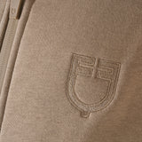 Felpa unisex bambini con cappuccio e zip frontale Equestro