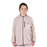 Felpa-giacca da bambina teddy Equestro