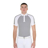 Polo uomo da concorso slip fit quattro bottoni Equestro