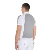 Polo uomo da concorso slip fit quattro bottoni Equestro