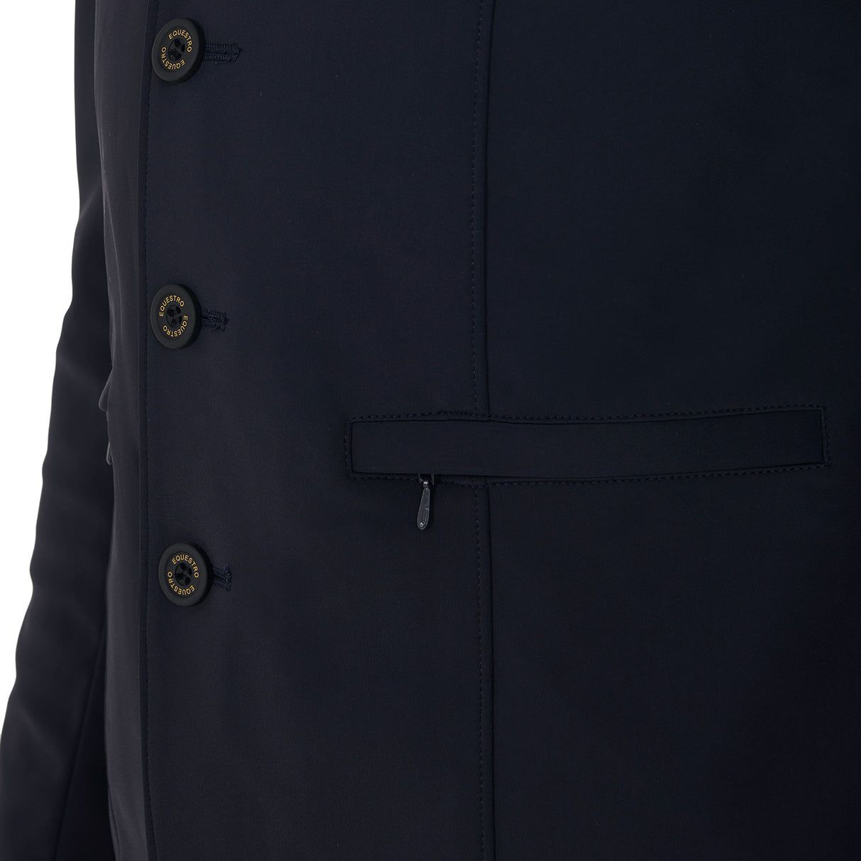 Giacca da gara uomo modello Exclusive con logo ricamato a contrasto Equestro