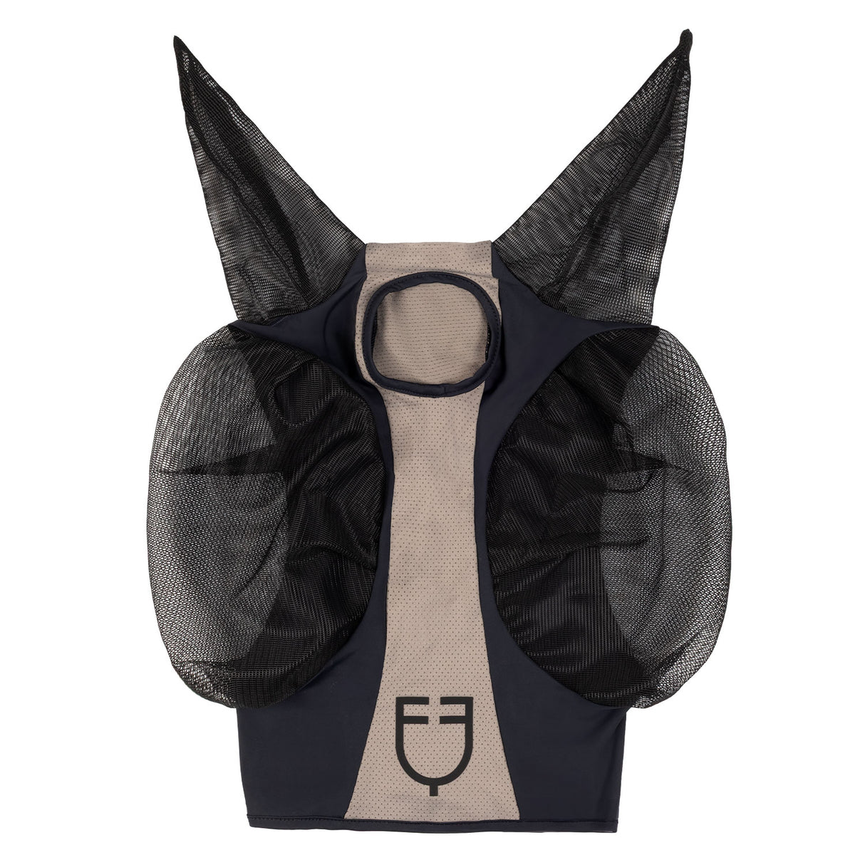 Maschera anti mosche mesh bicolore Equestro