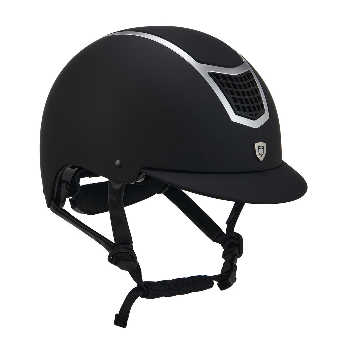 Cap ultra-light frame lucido omologazione EN 1384-2023 Equestro