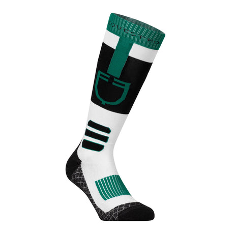 Calze in tessuto tecnico e traspirante con logo Equestro