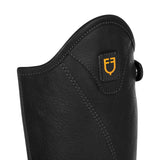 Ghette unisex in morbido cuoio con cerniera laterale Equestro