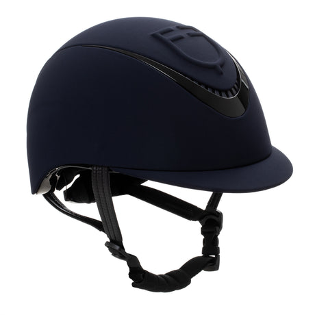 Cap unisex logo a rilievo omologazione EN 1384-2023 Equestro