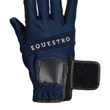 Guanti Equestro in tessuto tecnico con logo multicolor