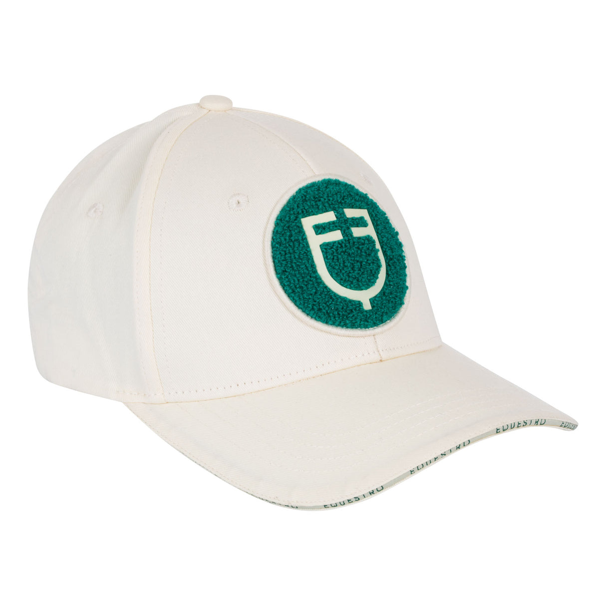 Cappellino unisex baseball con patch logata in spugna Equestro