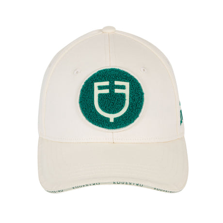 Cappellino unisex baseball con patch logata in spugna Equestro