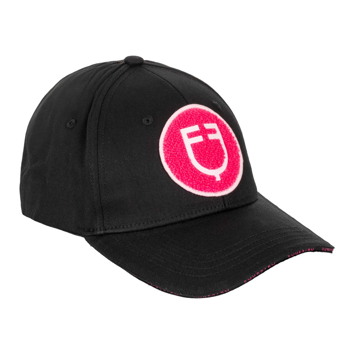 Cappellino unisex baseball con patch logata in spugna Equestro
