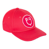 Cappellino unisex baseball con patch logata in spugna Equestro