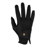 Guanti unisex in pelle sintetica con chiusura a strappo Equestro