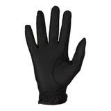 Guanti unisex in pelle sintetica con imbottitura e chiusura a strappo Equestro