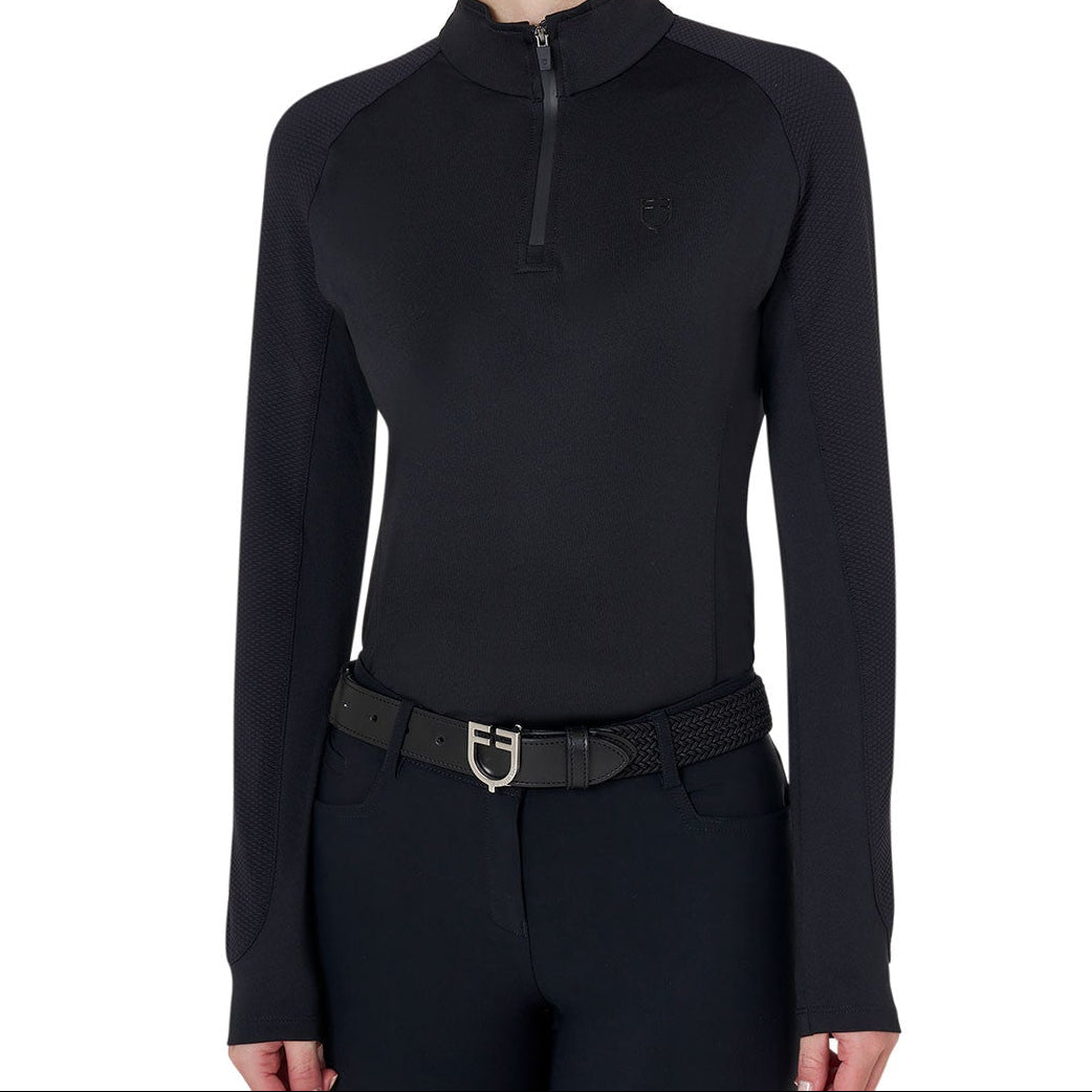 Base layer bambina slim fit manica lunga Equestro