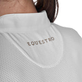 Polo donna slim fit tessuto tecnico e mesh Equestro