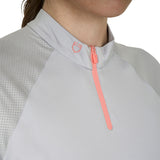 Polo tecnica donna slim fit da allenamento Equestro