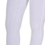 Leggings Equestro donna full grip con logo bianco