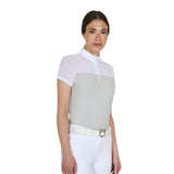 Polo donna da allenamento in mesh Equestro