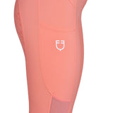 Leggings donna slim fit inserti micro mesh Equestro