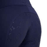Leggings donna slim fit inserti micro mesh Equestro