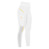 Leggings donna slim fit inserti micro mesh Equestro