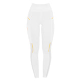 Leggings donna slim fit inserti micro mesh Equestro