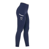 Leggings donna con decorazioni perforate Equestro