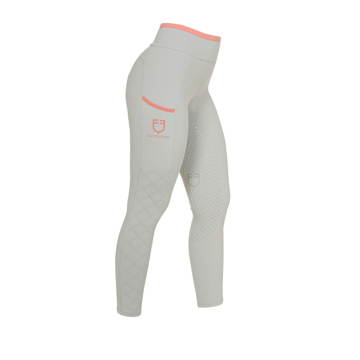 Leggins donna con decorazioni perforate Equestro