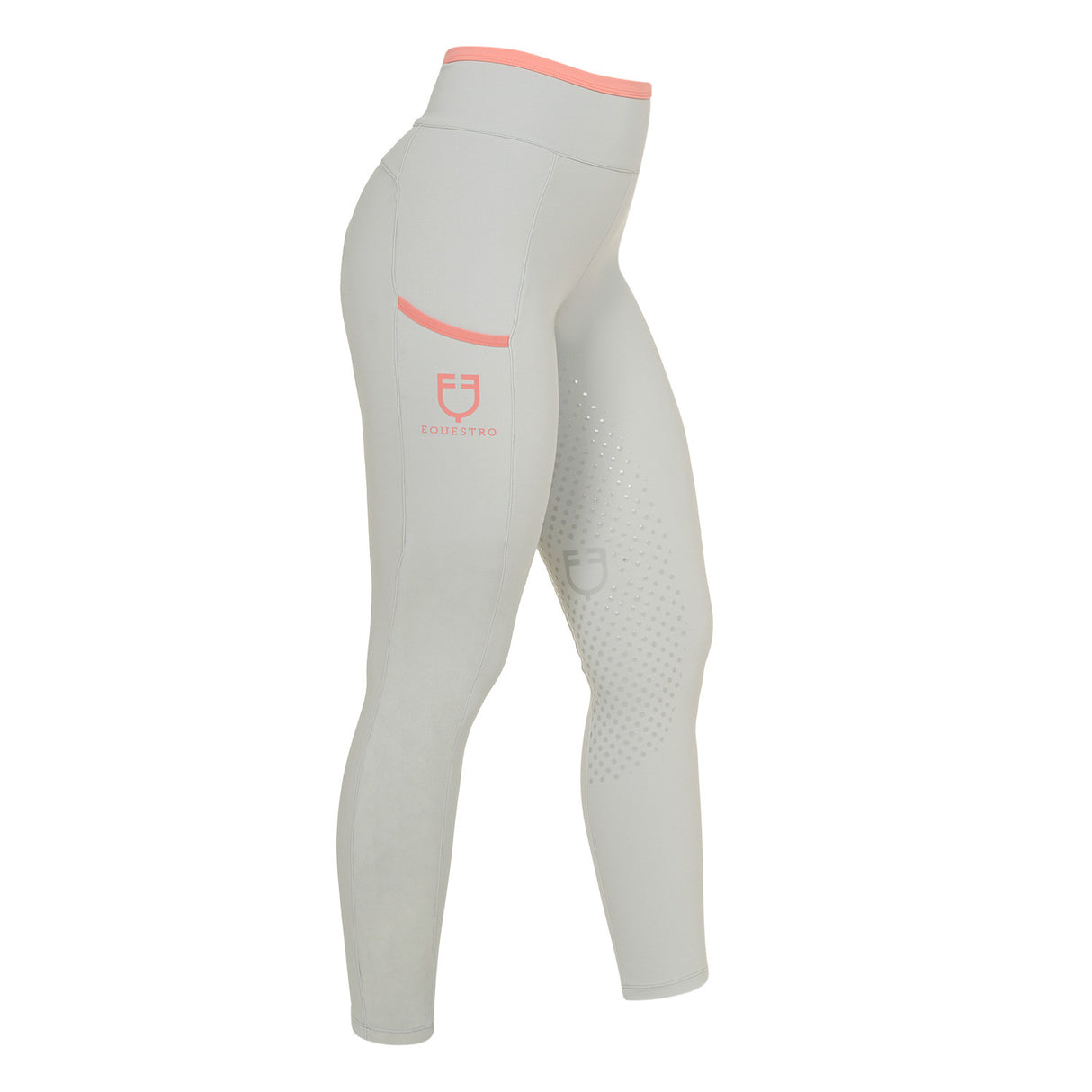 Leggings donna con decorazioni perforate Equestro