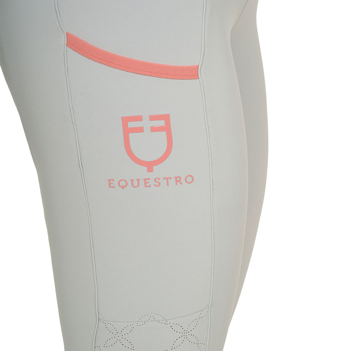 Leggins donna con decorazioni perforate Equestro