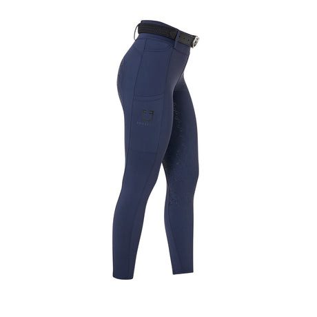 Leggings donna a vita alta con passanti Equestro