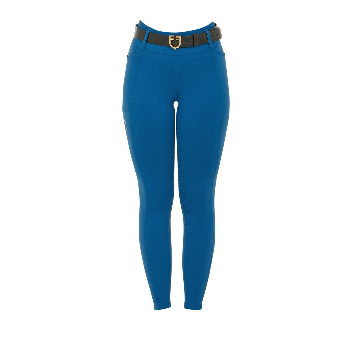 Leggings donna a vita alta con passanti Equestro