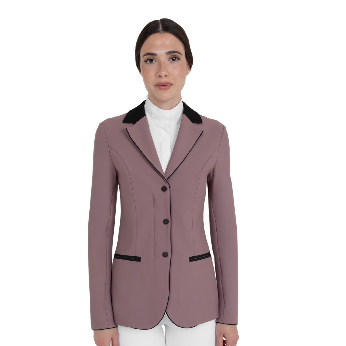 Giacca donna unisex concorso zip e bottoni Equestro