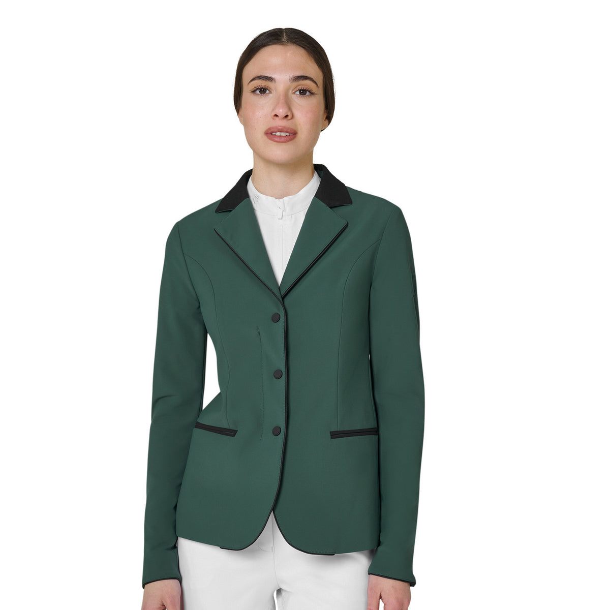 Giacca donna unisex concorso zip e bottoni Equestro