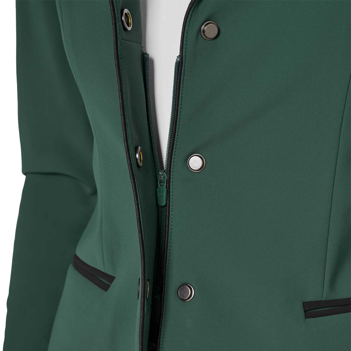 Giacca donna unisex concorso zip e bottoni Equestro