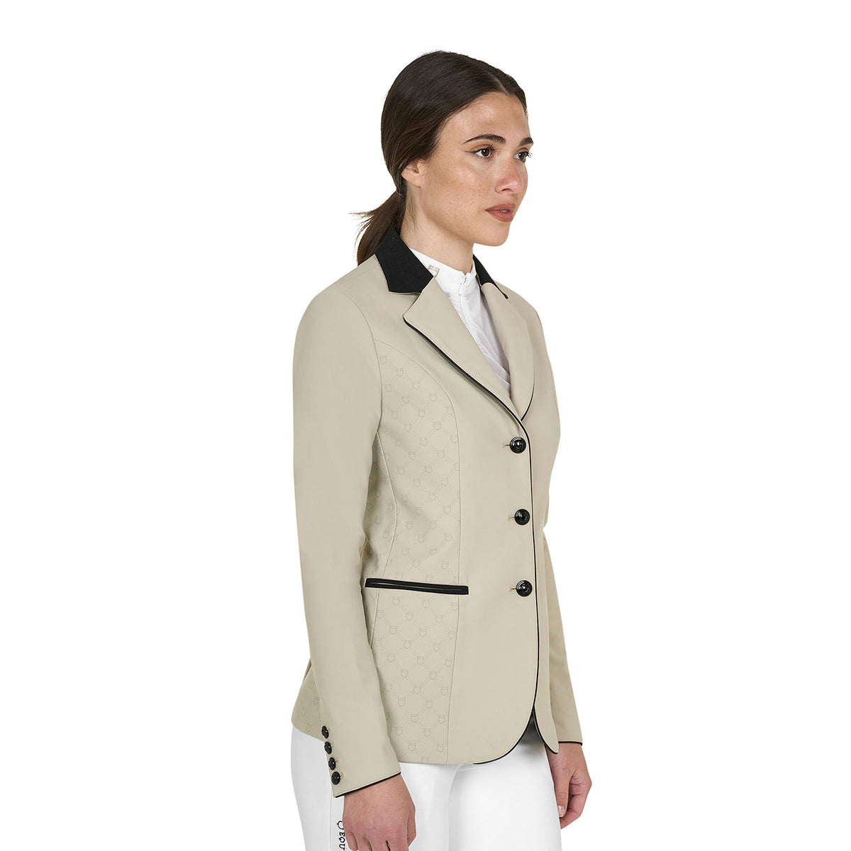 Giacca donna concorso Monogram tre bottoni Equestro