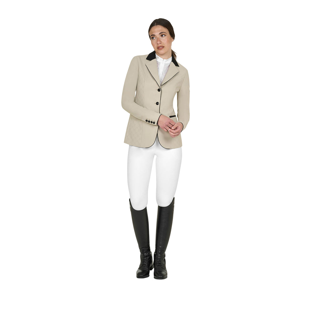 Giacca donna concorso Monogram tre bottoni Equestro