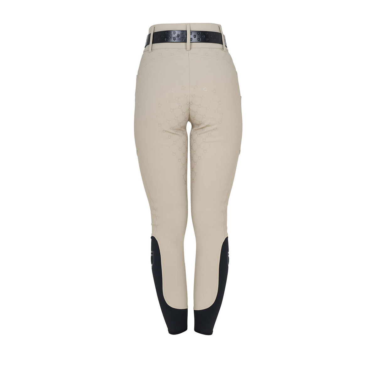 Pantaloni donna a vita alta monogram Equestro