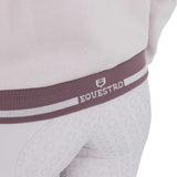 Felpa donna con cappuccio e zip frontale Equestro