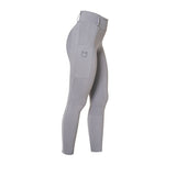 Leggings donna vita alta con passanti e strass Equestro