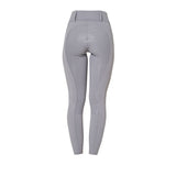 Leggings donna vita alta con passanti e strass Equestro