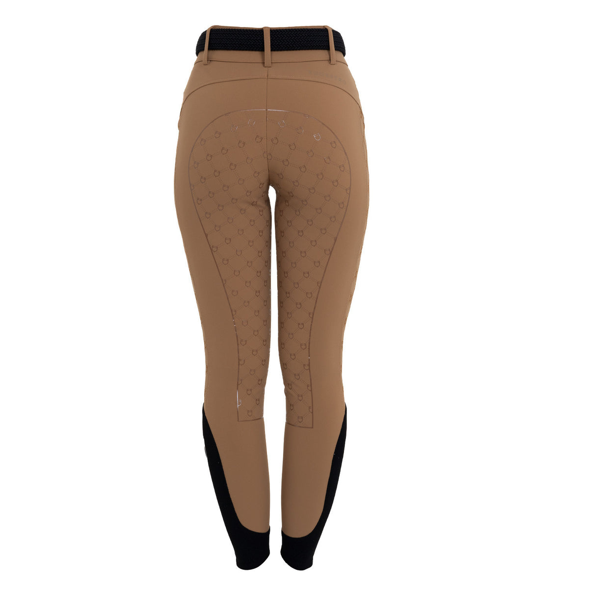 Pantaloni donna vita alta full grip monogram Equestro