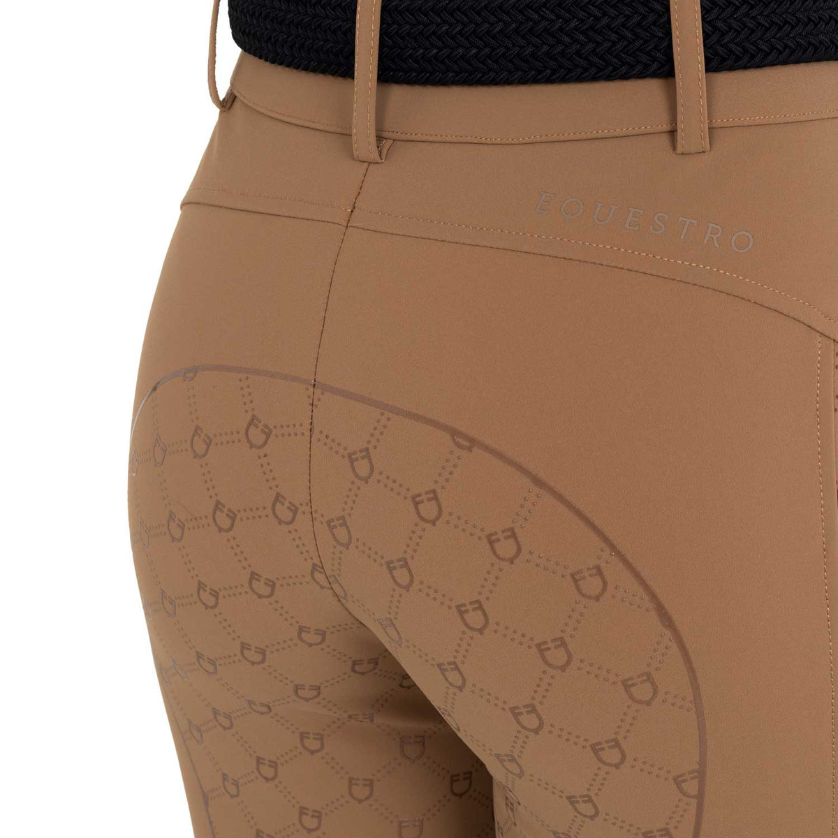 Pantaloni donna vita alta full grip monogram Equestro