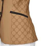 Giacca concorso donna monogram in tessuto effetto velluto Equestro